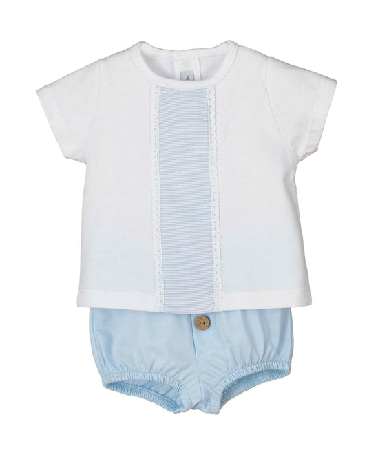 completo cotone neonato con culotte